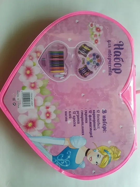 52 Pcs Heart Shape Colour Kit
