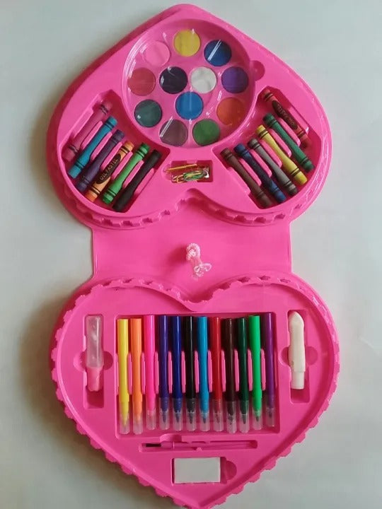52 Pcs Heart Shape Colour Kit